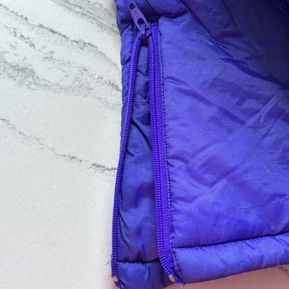 Swiss Alps Girls 12/14 Purple Insulated Overall Snow/Ski Bib - Picture 6 of 9